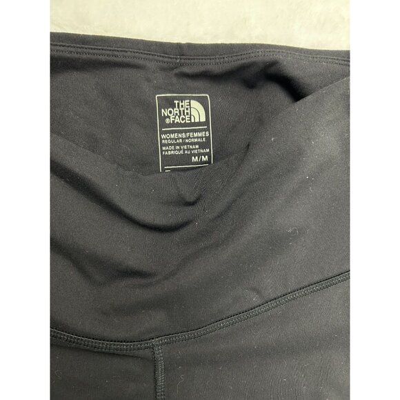 The North Face Womens Black Active Leggings Medium  Stretch Waistband - Picture 3 of 10